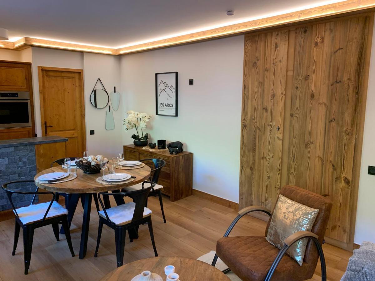 Appartement Luxe Prince Des Cimes Arc 1950 Piscine Interieure Et Exterieure Les Arcs  Kültér fotó